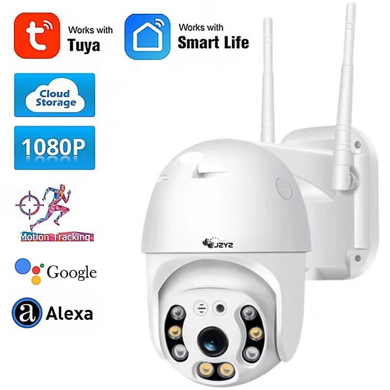 PTZ Wireless IP Camera Waterproof 4X Digital Zoom Speed Dome Super 2mp/3mp WiFi Security CCTV Two-Way Audio AI Human Detection