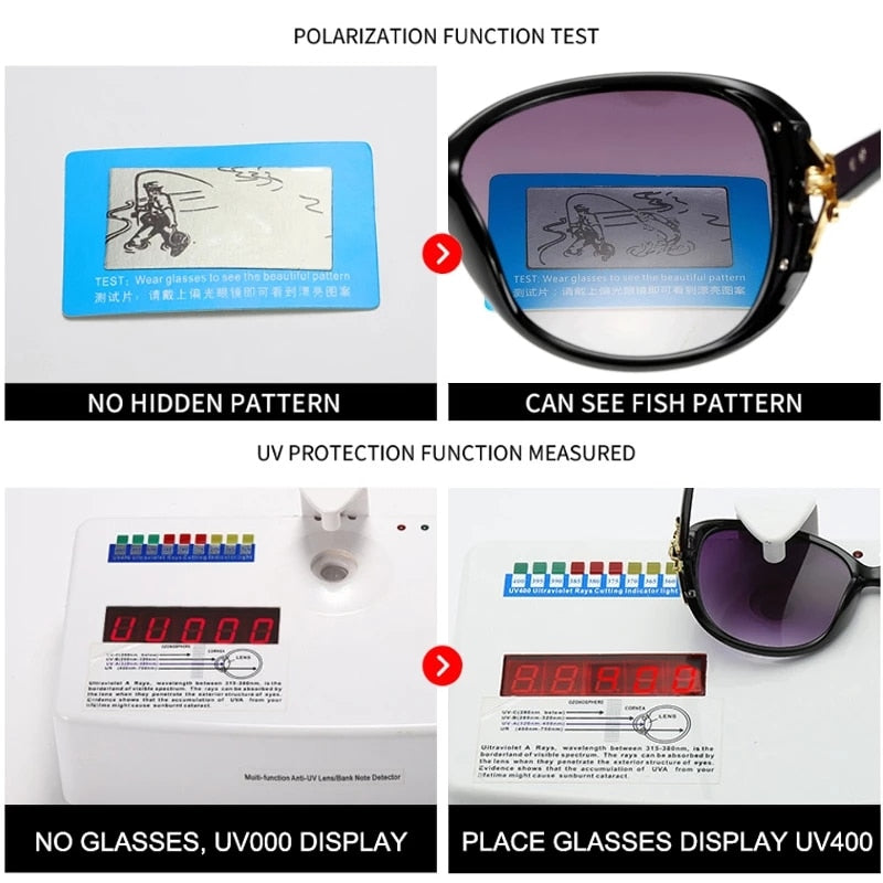 Gafas de sol polarizadas redondas SIMPRECT para mujer, gafas de sol de gran tamaño Retro Vintage 2022, gafas de sol de diseñador de marca de lujo con protección UV400 para mujer