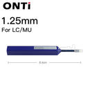 ONTi One-Click Cleaner Glasfaser-Reinigungsstift reinigt 2,5-mm-SC-FC-ST- und 1,25-mm-LC-MU-Steckverbinder über 800 Mal