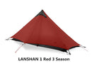 3F UL GEAR Lanshan 2 Carpa sin varillas 2 Personas Profesional 15D Silnylon Carpa Tienda de campaña ultraligera para exteriores 3 4 Temporada carpa
