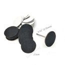 HYTOOS 100pcs Replaceable Sanding Paper With Disk 25mm Pedicure Sandpaper Nail Drill Bit Accessories Salon Foot Calluse Tool