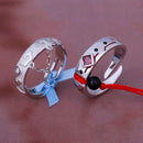 Der ungezähmte Anime Grandmaster of Demonic Cultivation MDZS Cosplay Ring S925 Silber Paar Fingerringe Modeschmuck Geschenk