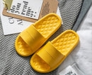 JIANBUDAN Comfortable Soft Indoor Slippers Women Non-slip Bathroom Home shoes Flat EVA Lovers Slides Women&