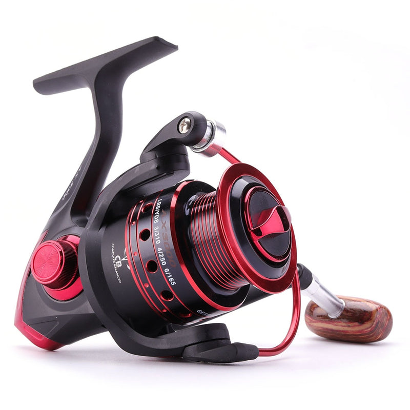 Spinning Angelrolle 12BB + 1 Lagerkugeln 500-9000 Serie Metallspule Spinning Reel Boat Rock Fishing Wheel