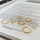 WANTME Luxus Weiß Zirkon Doppelte Öffnung Fingerring für Frauen Echtes 925 Sterling Silber Hochzeit Party Hochzeit Schmuck Geschenk