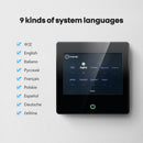 AVATTO WiFi Smart Thermostat Heizung Temperaturregler mit LED-Touchscreen in Celsius/Fahrenheit Funktioniert mit Alexa Google Home