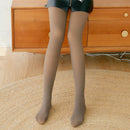 2022 Schwarze Frauen Strumpfhosen Winter Gefälschte Durchscheinende Strumpfhosen Elastische Strumpfhosen Warme Fleece Dicke Strumpfhosen Strümpfe Medias Invierno