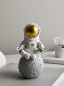 Nordic Modern Astronaut Miniaturfiguren Harz Handwerk Home Fairy Garden Schreibtisch Dekoration Einrichtungsartikel Raumzubehör