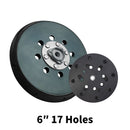 BT- Marflo Stützplatte für Dual Action Polierer DA Polierer Stützplatte Rückenhalter 5 Zoll 125 mm 6 Zoll 150 mm