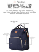 Umaubaby Pre-Design-Baby-Wickeltasche, wasserdichte Mutterschaftstasche für Kinderwagen, Wickeltasche, große Kapazität, Multifunktions-Mumientaschen, neu