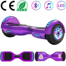 Hoverboard 6,5-Zoll-Bluetooth-Lautsprecher, selbstausgleichender Elektroroller, LED-Leuchten, intelligenter zweirädriger Hoverboard-Schlüssel für Kindergeschenk