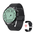 LIGE Neue Bluetooth Call Smart Watch Männer Full Touch Sport Fitness Uhren Wasserdichte Herzfrequenz Stahlband Smartwatch Android iOS
