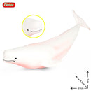 Oenux Large Size Sea Life Animals Weicher Weißer Hai Big Shark Actionfiguren Modell Lebensechtes Lernspielzeug Für Kinder Geschenk