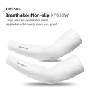 ROCKBROS Radfahren Eis Stoff Laufen Camping Armlinge Basketball Ärmel Arm Ärmel Outdoor Sport Ärmel Sommer Sicherheitsausrüstung