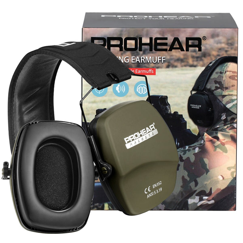 ZOHAN Noise Reduction Safety EarMuffs NRR 26dB Shooters Hearing Protection Earmuffs Adjustable Shooting Ear Protection Protector