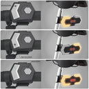Heißer Verkauf 1 Satz Fahrrad Blinker vorne hinten Licht Smart Wireless Fernbedienung Fahrrad Licht Radfahren Sicherheitswarnung LED Rücklicht