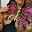 Garten-Schmetterlings-Wandkunstwerk für Heim- und Außendekorationen, Statuen, Miniaturen, Skulpturen von Yard