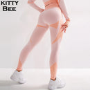 Pantalones de Yoga de cintura alta, mallas sin costuras para mujer, mallas deportivas para mujer, mallas deportivas para gimnasio, mallas de Yoga Push Up, ropa deportiva para mujer