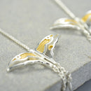 Lotus Fun Echt 925 Sterling Silber Natürlicher kreativer handgefertigter feiner Schmuck hohler Schmetterling Drachen lange baumelnde Ohrringe für Frauen