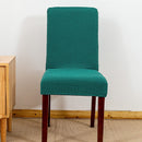 1/2/4/6 Stück Esszimmerstuhl-Abdeckung Jacquard Spandex Schonbezug-Schutzhülle Stretch für Küchenstuhl-Sitz Hotel Bankett Elastisch