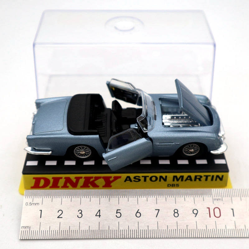 Atlas 1:43 Dinky Toys 110 Aston Martin Blue Diecast Models Collection Auto