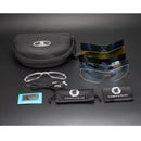 Comaxsun Polarisierte Sport Herren Sonnenbrille Rennradbrille Mountainbike Fahrrad Reitschutzbrille Brillen 5 Len 816