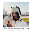 K79 Damen Hut Winter HaTt Uschanka Hut für Frauen verdicken kalte Mütze warme Mütze Windschutzmütze warme Mütze Pilotenmütze mit Ohrenklappen