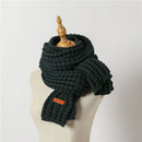 DRESSUUP Brand Women Winter Scarf Warm Solid Long Handmade Scarves Bufandas Mujer Foulard Femme Hijab