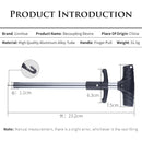 LINNHUE Angelwerkzeug Entkopplungsgerät Angelhaken zum Entfernen von Angelködern zum Entfernen von Angelgriffen 25 kg Gewichtungsset