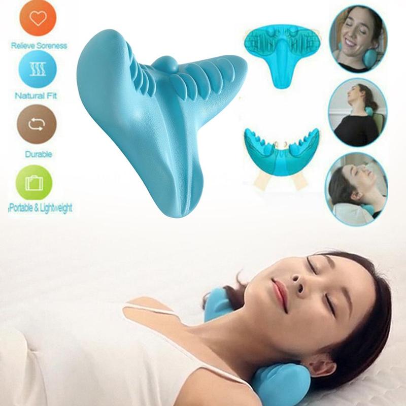 Cervical Repair Pillow Cervical Pillow Neck Traction Pillow u Massage Instrument Multifunctional Neck Massage Pillow