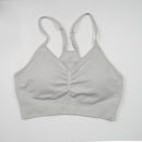 1PC Single free combination Seamless Yoga Set Women Workout Sportswear Gym Clothing Fitness suits Long Sleeve+Leggings+Sport Bra