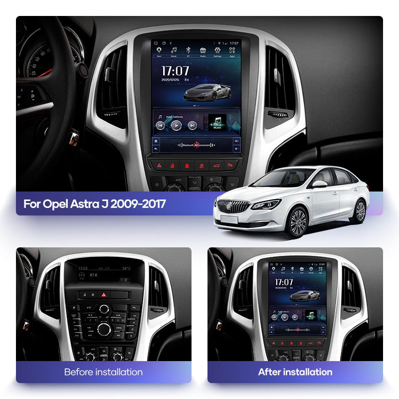 Android 11.0 Autoradio für Opel Astra J Vauxhall Buick Verano 2009-2015 Player Multimedia Video 2Din 4G WIFI Carplay Head Unit