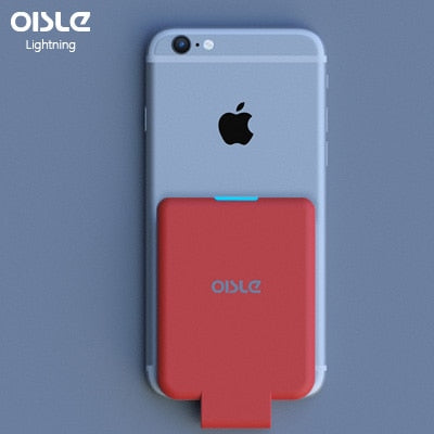 OISLE Mini Back clip battery For iPhone 12 11 X 7 8 6 Plus SE XS MAX XR SE2 Slim Backup External Battery Charger Case Power Bank