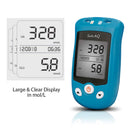 Sinocare Safe AQ UG mg/dL Blutzucker- und Harnsäuremessgerät &amp; Glukose-/Harnsäurestreifen für Diabetiker Gicht-Glukosemessgerät Multipack