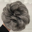 Tinashe Beauty Gummiband mit unordentlichem Haarknoten Scrunchy Chignon mit Gummiband Messi Haarteile Donut für Frauen Kinder