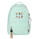 Anime Haikyuu Karasuno VBC Frauen Rucksack Kawaii Rosa Schultaschen Nylon Bookbag Cartoon Reiserucksack Kleine Schule Rugzak