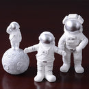 Nordic Modern Astronaut Miniaturfiguren Harz Handwerk Home Fairy Garden Schreibtisch Dekoration Einrichtungsartikel Raumzubehör