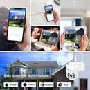 Smar 1080P 3MP 5MP 4K WiFi Kamera Outdoor 5X Digitalzoom PTZ Drahtlose Kamera IR Nachtsicht Zwei-Wege-Audio Home Security XMEYE