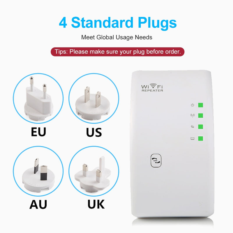 WLAN-Repeater WLAN-Extender Ultraboost WLAN-Verstärker Langstrecken-Repiter 300M WLAN-Booster WLAN-Repeater-Zugangspunkt