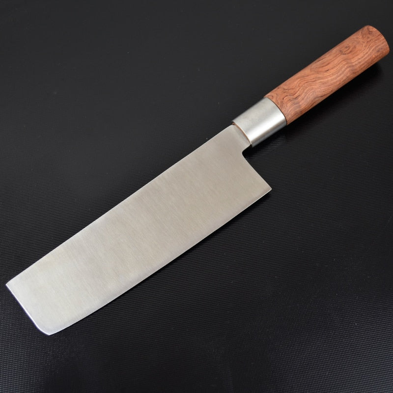 5Cr15 Stainless Steel Japanese Style Kitchen Cutting Vegetable Meat Knives Slicing Salmon Fish Sashimi Sushi Beef Knife Cleave