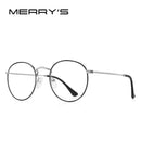 MERRYS DESIGN Klassisches rundes Brillengestell für Herren Damen Mode Kurzsichtigkeit Brillengestelle optische Brillen S2547