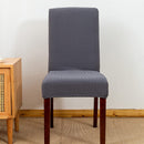 1/2/4/6 Stück Esszimmerstuhl-Abdeckung Jacquard Spandex Schonbezug-Schutzhülle Stretch für Küchenstuhl-Sitz Hotel Bankett Elastisch