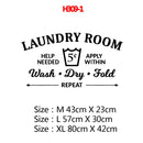 Waschraum Waschen Zitate und Schilder Wandaufkleber Dekoration für Waschraum WC und Toliet Aufkleber Dekor Zubehör