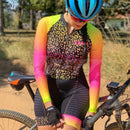 Mono de ciclismo XAMA Pro para mujer, mono de manga larga para bicicleta, mono MTB, ropa de ciclismo, Jersey indefinido