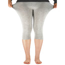 Heiße Frauen-Leggings-Training plus Größen-Leggings-Baumwollelastische Taillen-beiläufige feste Frühlings-Sommer-Modal-Gamaschen-Stretch-Hosen Billig