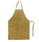 2021 Neue dicke Leinwand Unisex Schürze Lätzchen Koch Küchenschürzen für Damen Herren Café Barber BBQ Lätzchen Arbeitsuniform