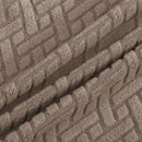 Ohrensessel-Abdeckung Jacquard-Spandex-Stretch-Schonbezüge für Bürostühle Stilvolles 2-teiliges Set mit Gummiband