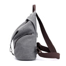 Mode Leinwand Weibliche Rucksack Multifuction Casual Rucksack Für Teenager Mädchen 2021 Neue Sommer Frauen Große Kapazität Umhängetasche
