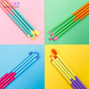 Docolor Eyes Make-up-Pinsel 15 / 16pcs Bunte professionelle Make-up-Pinsel Augenbrauen-Lidschatten-Eyeliner Blending Make-up-Pinsel-Set