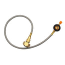 Outdoor-Gasherd Campingkocher Propan-Nachfülladapter Brenner LPG-Flachzylindertank Koppler Behälteradapter Sparen Sie Metallrohr